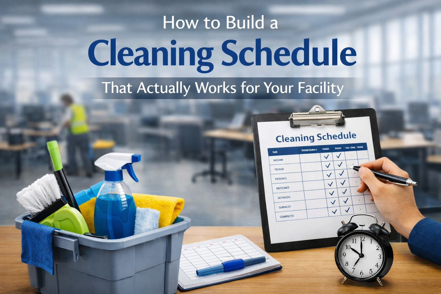 Cleaning schedule creation and management tools